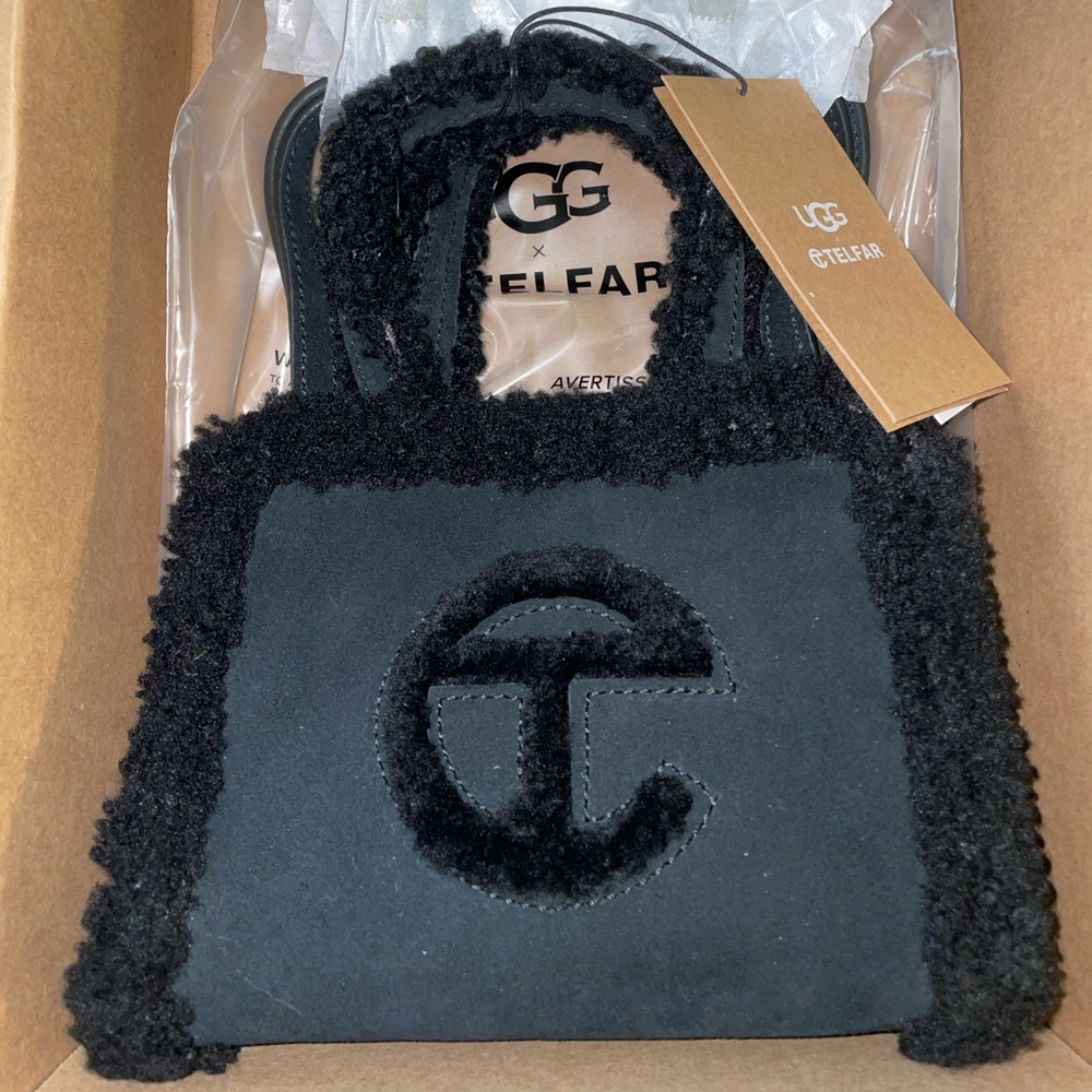 Telfar x UGG Black Small Shopper